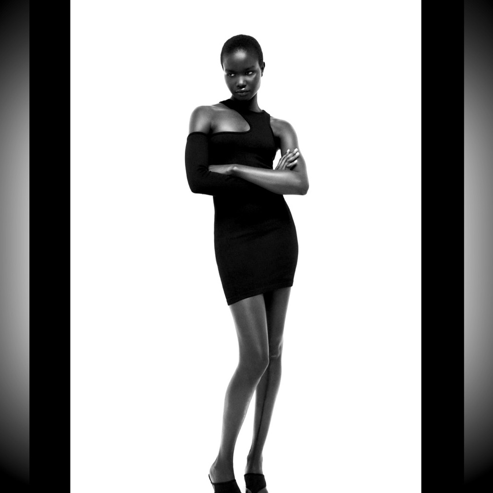 ZARA SEAMLESS CUT-OUT DRESS